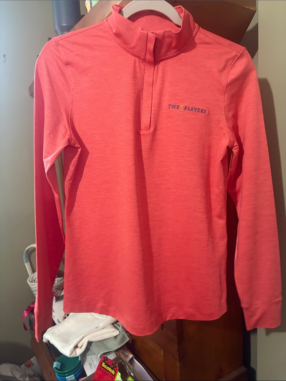 LADIES UNDER ARMOUR LIGHTWEIGHT “The Players” quarter zip